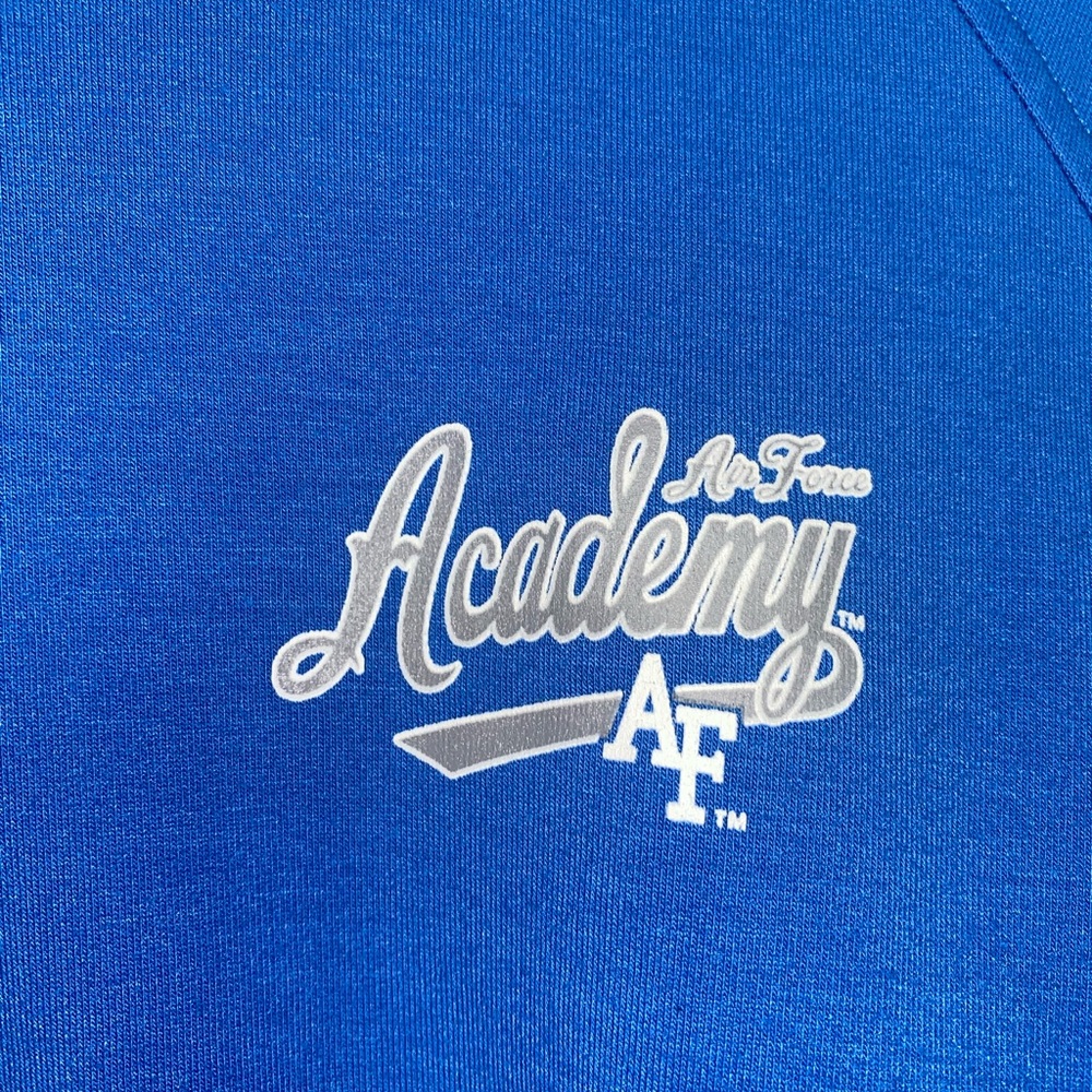 under armor usaaf, blue long sleeve Small